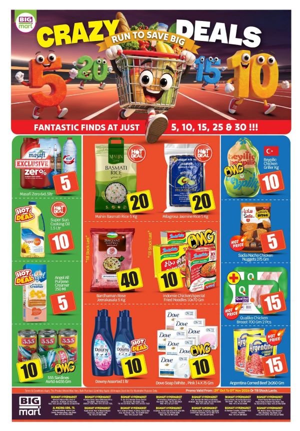 BIGmart Abu Dhabi Crazy deals