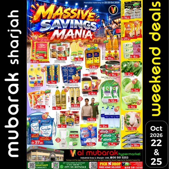 Al Mubarak Hypermarket Weekend deals