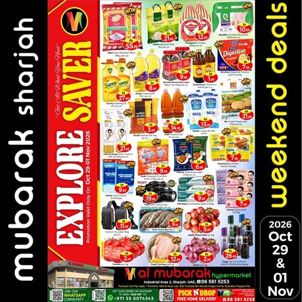 Al Mubarak Hypermarket Weekend deals