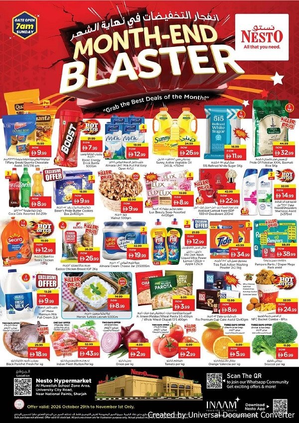 Nesto Sharjah Month End Blaster