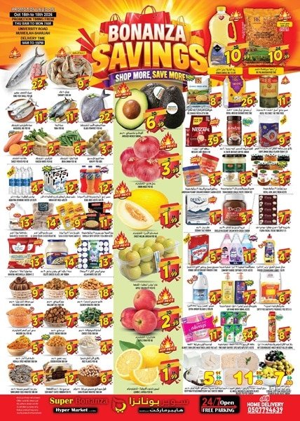 Super Bonanza Weekend offers