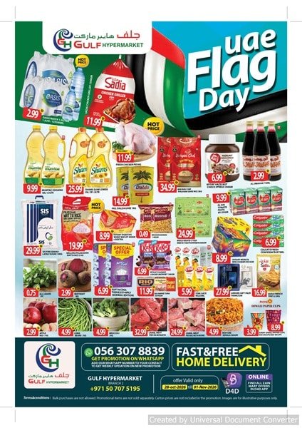Gulf Hypermarket Weekend offer